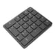 thumbnail image 1 of Teclado NuméRico InaláMbrico de 2,4 GHz, Recargable, para Ordenadores PortáTiles, Color Negro, 1 of 5