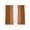 Orange, variant on Pink Beige Striped Sheer Curtains 96 Inch Length 2 Panels Set, Modern Farmhouse Retro Lines Voile Window Treatment Semi Sheer Long Curtains Drapes for Bedroom/Living Room/Kitchen 52"x96"x2