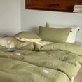 thumbnail image 3 of Zhuge Bed Sheets Set, Bedding Sheets Pillowcases Kit, Twin Bed Set, Hotel Bedding, Home Decor(Green), 3 of 5