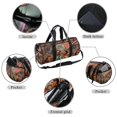 thumbnail image 2 of Labour Day 17.7" Sports Bag with Interior Zipper Pocket and Large Capacity - Ideal for Travel, Soccer, and Yoga, 2 of 6