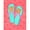 Pink, variant on Carolines Treasures LD6149GF Flip Flops Lime Green Flag - Garden Size