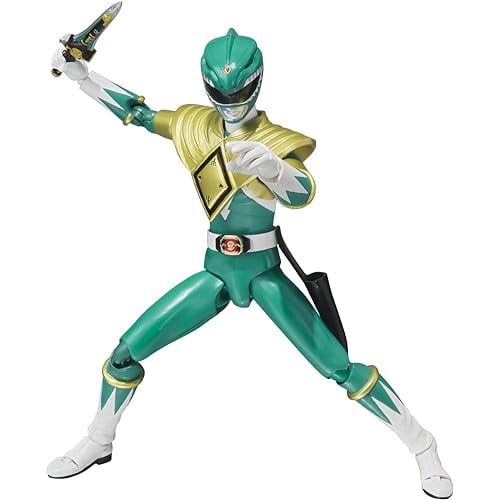 Mighty Morphin Power Rangers 5 Inch Action Figure Japan Import - Green Ranger Japan Import Version