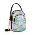 thumbnail image 7 of FORMRS Crossbody Bag for Women Shoulder Cell Phone Purse with Zipper, Blue Floral, 7 of 7