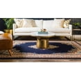 thumbnail image 4 of Unique Loom 3123474 Area Rug, 5 x 8 Feet, Navy Blue/Ivory, 4 of 10