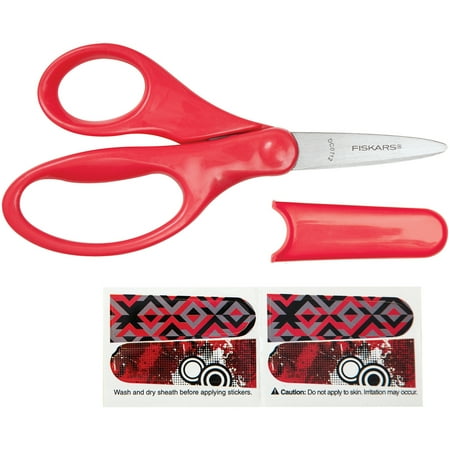 Fiskars Pointed-tip Kids Scissors (5 in.) - Red