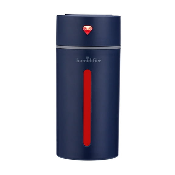 Mouliraty Portable Desk Humidifier, Cool Mist Humidifier, Small Humidifier For Home Bedroom Office, Plants, Colorful Night Function