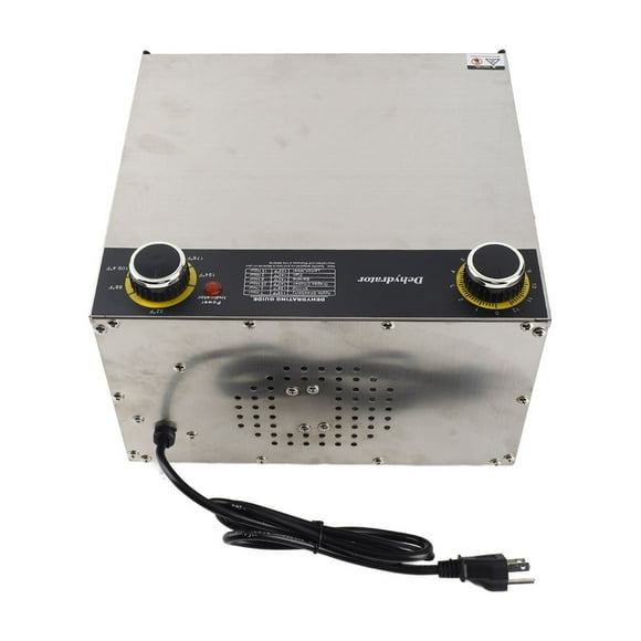 Dehydrators for Food and Jerky with 24H Timer 8 Drying Racks 450W 30-90 degrees Celsius Vegetable Fruit Dehydrator Adjustable Temperature Control and Visible Window for Home
