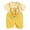 Yellow, variant on Kaemgyyd 6 M-5 T Toddler Kids Summer Clothes Unisex Baby Boy Sleeveless Bib Short Overalls Newborn Infant Girl Cute Pocket Romper