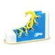 thumbnail image 2 of Juguete educativo Montessori para aprender a atarse los zapatos, juguete para desarrollar habilidades motoras finas. Azul, 2 of 7