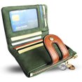 thumbnail image 4 of Dosaele Womens Wallets Bifold Leather Small Wallets for Women Mini Rfid Thin Billfolds Ladies Wallets Slim Compact with Zipper Coin Pocket, 4 of 7