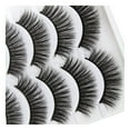 thumbnail image 2 of WREESH Eyelashes 3D 3D Eyelashes Thick Eyelashes 5 Pairs Pack High-grade Fiber, 2 of 6