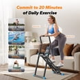 thumbnail image 5 of MERACH Stair Stepper Exercise Machine, Newly Upgraded 9 Levels Resistance Adjustable Climber, Compact Foldable Full-Body Workout Stepper Home Cardio Exercise Equipment, 5 of 8