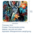 thumbnail image 5 of Kangaroo Square Gaming Mouse Pad Desk Mat, 8.3x9.8 Inch, Non-Slip Rubber Bottom, Printed, Suitable for Office and Gaming, 5 of 6