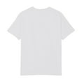 thumbnail image 4 of NAMTYQX Casual Tops for Women Soft Scoop Neck Stretch Graphic Muster Casual Relaxed Fit Short Sleeve Plus Size Womens Tshirts Cotton Loose Fit White Size S, 4 of 5