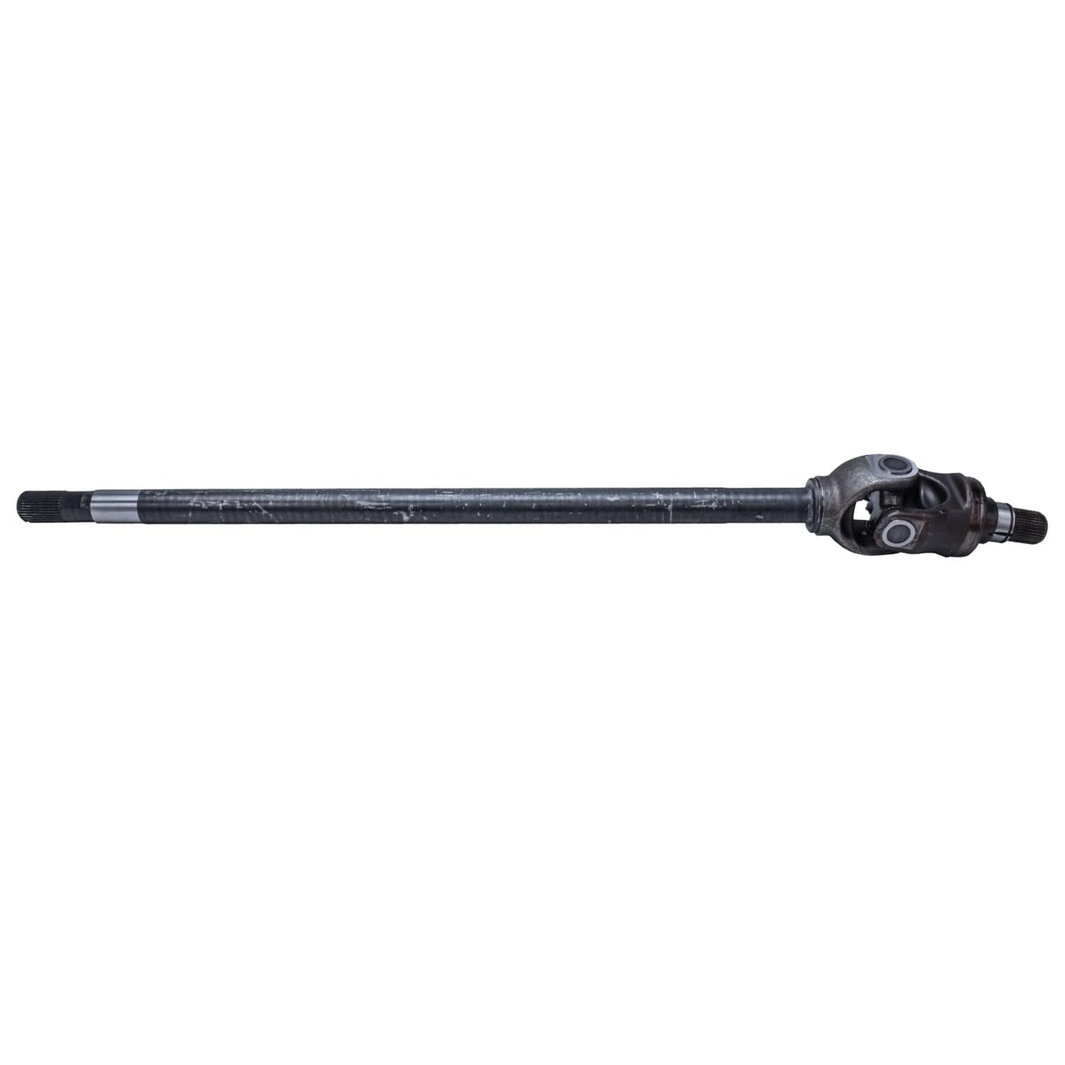 Detroit Axle - Front 2pc U-Joint CV Axles for 05-14 Ford F-250 F-350 Super Duty, 2 U-Joint CV Axles Assembly 2006 2007 2008 2009 2010 2011 2012 2013 Replacement