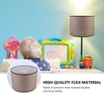 thumbnail image 5 of FUTUREORYY Table Lamp Shade Linen Coffee 1 Set, 5 of 5