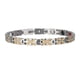 thumbnail image 1 of Pulsera de Acero inoxidable Bling Bling Con forma de flor para mujer (plata), 1 of 11