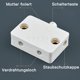 thumbnail image 5 of Automatic Door Light Switch for Cabinets Momentary Contact Switch 6-pack Cabinet Doors Cabinet Switch White (FMY), 5 of 5