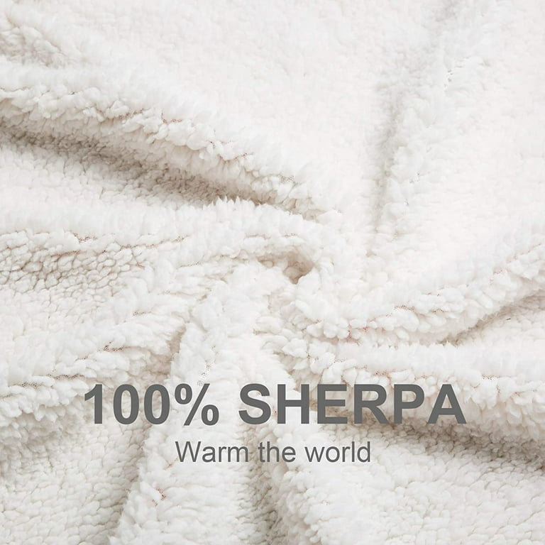 BEAUTEX Warm Flannel Throw Blanket, Soft Cozy Plaid Fleece