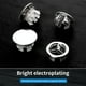 thumbnail image 4 of Bewildely 6 piezas de anillos de cubierta de desbordamiento de fregadero de estilo moderno con tapa de inserción de orificio de filtro de lavabo Accesorios de baño Hueco, 4 of 6
