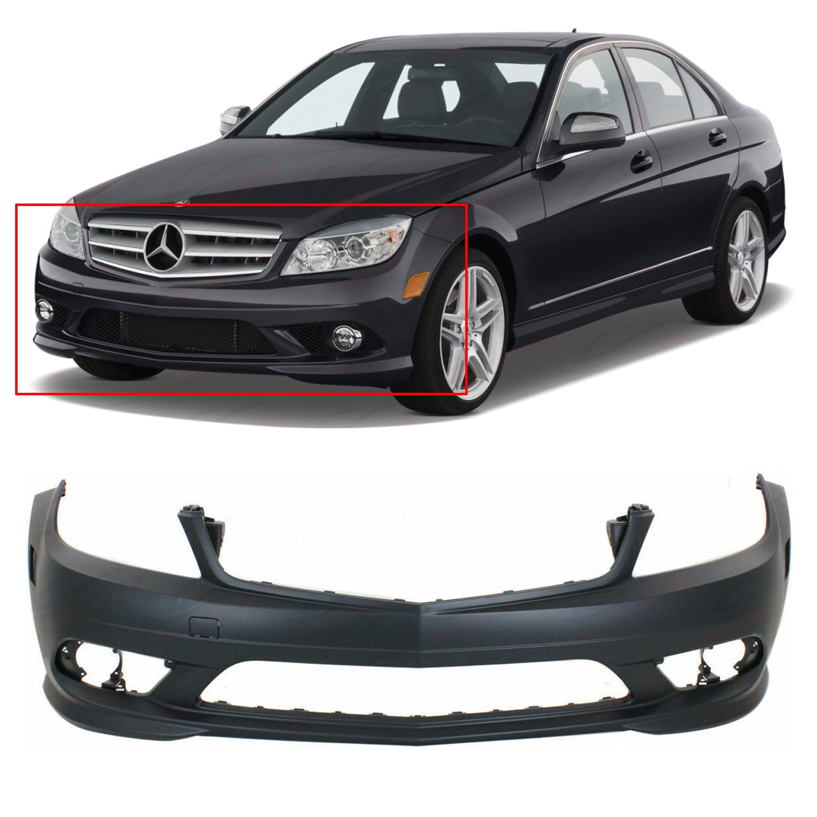 2011 mercedes benz c300 front bumper deals