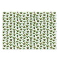 thumbnail image 1 of Cactus Cutting Board, Abstract Floral Pattern with Vases and Pots Botany Spring Season Cartoon, Decorative Tempered Glass Cutting and Serving Board, Large Size, Green Brown Marigold, by Ambesonne, 1 of 1