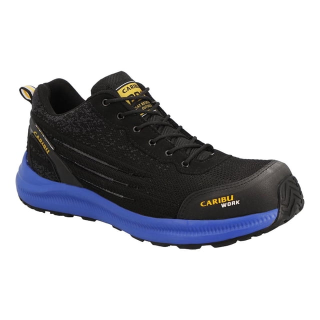 Tenis Hombre Caribu Casco Acero Zapatos Industriales Ligeros negro 25 CARIBU 361