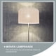 thumbnail image 3 of 1 pantalla de lámpara moderna tejida para mesa de casa, accesorio de iluminación único, 3 of 5