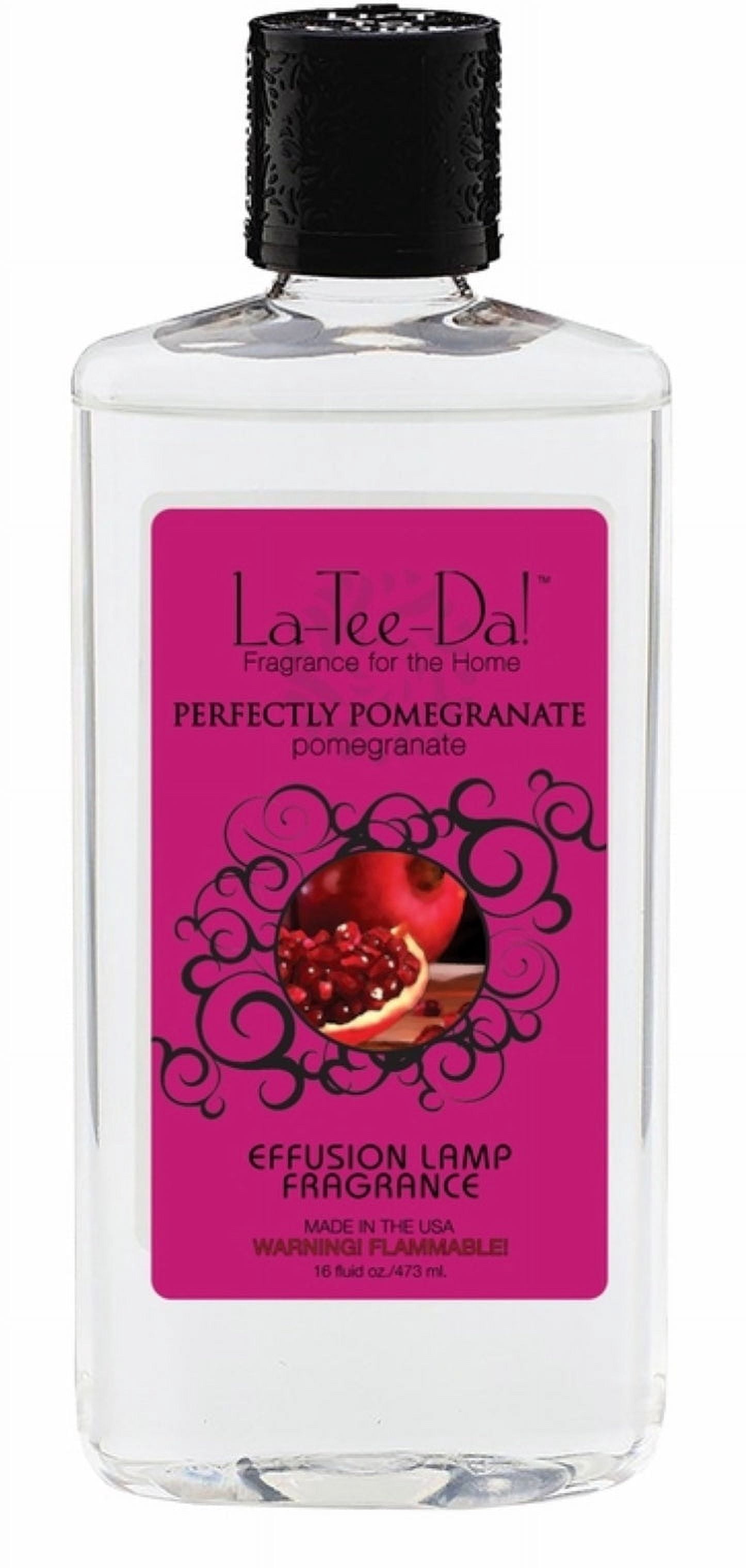 PERFECTLY POMEGRANATE La-Tee-Da Effusion &amp; Fragrance Lamp Oil Refills - 32 oz