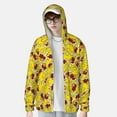 thumbnail image 6 of Rocae Duck with Star Sunglasses Print Breathable Sun Protection Hoodie Quick-Dry Lightweight Long Sleeve Hoodie Unisex Running Sports Shirt Medium, 6 of 9