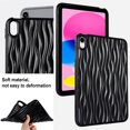 thumbnail image 5 of Case for iPad 10th Gen 10.9" 2022 A2757/A2777/A2696, Luxury Slim Fit TPU Back Protective Shock-Absorption Corner Protection Lightweight Soft Cover for iPad 10th Generation, Black, 5 of 8