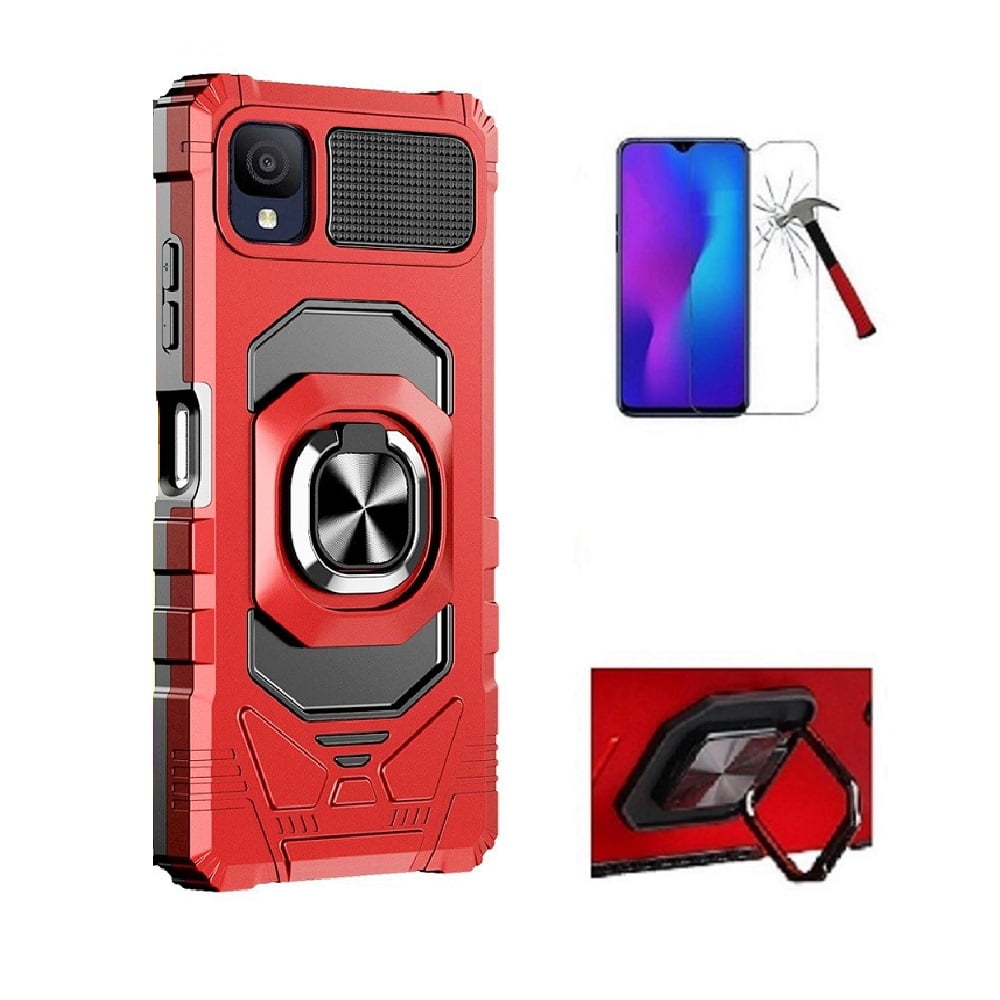 Phone Case for TCL A3/ TCL A3 (Straight Talk, TracFone), Ring Stand