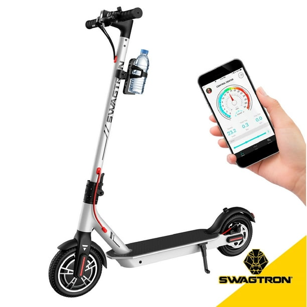 Swagtron AppEnabled Swagger 5 Boost Commuter Electric Scooter Upgraded