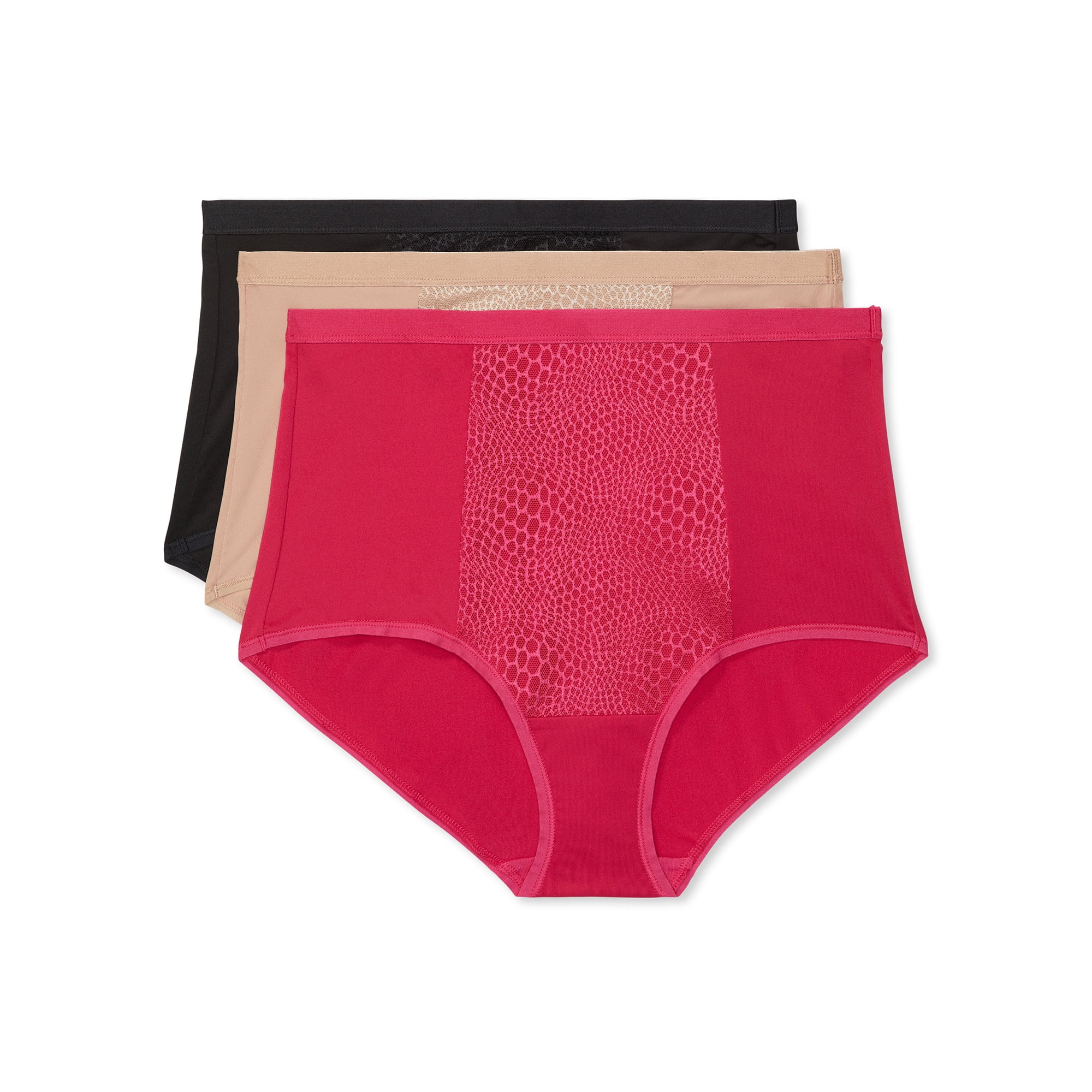 Warners® Blissful Benefits Tummy-Smoothing Comfort Microfiber Brief 3-Pack RS4433W