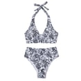 thumbnail image 2 of Warop Women's Push-Up Bikini Set, High-Waisted with Adjustable Drawstring, Supportive Swimwear for Beach, Pool, and Vacation, 2 of 7