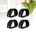 thumbnail image 4 of MasteelfCA 6 Pcs Lightweight Bike Pedal Straps For Fixed Gear Bike (Black), 4 of 7