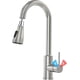 thumbnail image 1 of Llaves para Fregadero de Cocina, Grifo de Cocina Extraíble, Llave de Agua para Tarja, Monomando para Fregadero, con Modelos Calientes y Fríos, Mezcladora para Cocina,Plata, 1 of 5