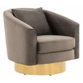 thumbnail image 3 of Safavieh Joaquin Swivel Barrel Chair, 3 of 6