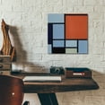thumbnail image 5 of Epic Art 'Composition 1921' by Piet Mondrian, Acrylic Glass Wall Art, 12"x12", 5 of 8