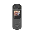 thumbnail image 1 of Cámara DV digital Mini cuerpo Cámara para automóvil Grabadora de video Reproductor de MP3 Pantalla HD de 1080P con luz nocturna infrarroja Len giratoria para deportes Oficina en casa Grabadora Maboto Cámara, 1 of 7