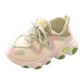 thumbnail image 3 of URMAGIC Boys Girls Sneakers Kids Lightweight Lace-up Running Shoes Walking Shoes Breathable Tennis Shoes for Toddler/Little Kids, 3 of 7