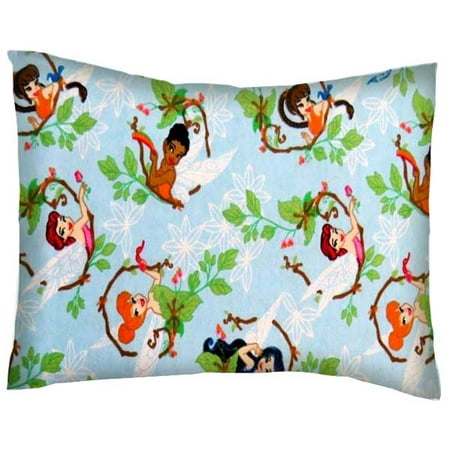 Sheetworld Crib Toddler Pillow Case Cotton Flannel Fairies