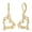 Love entanglement, variant on MULA Original 925 Sterling Silver Large Hoop Earrings Heart Starry Sky 5A Zircon for Women Jewelry Gift