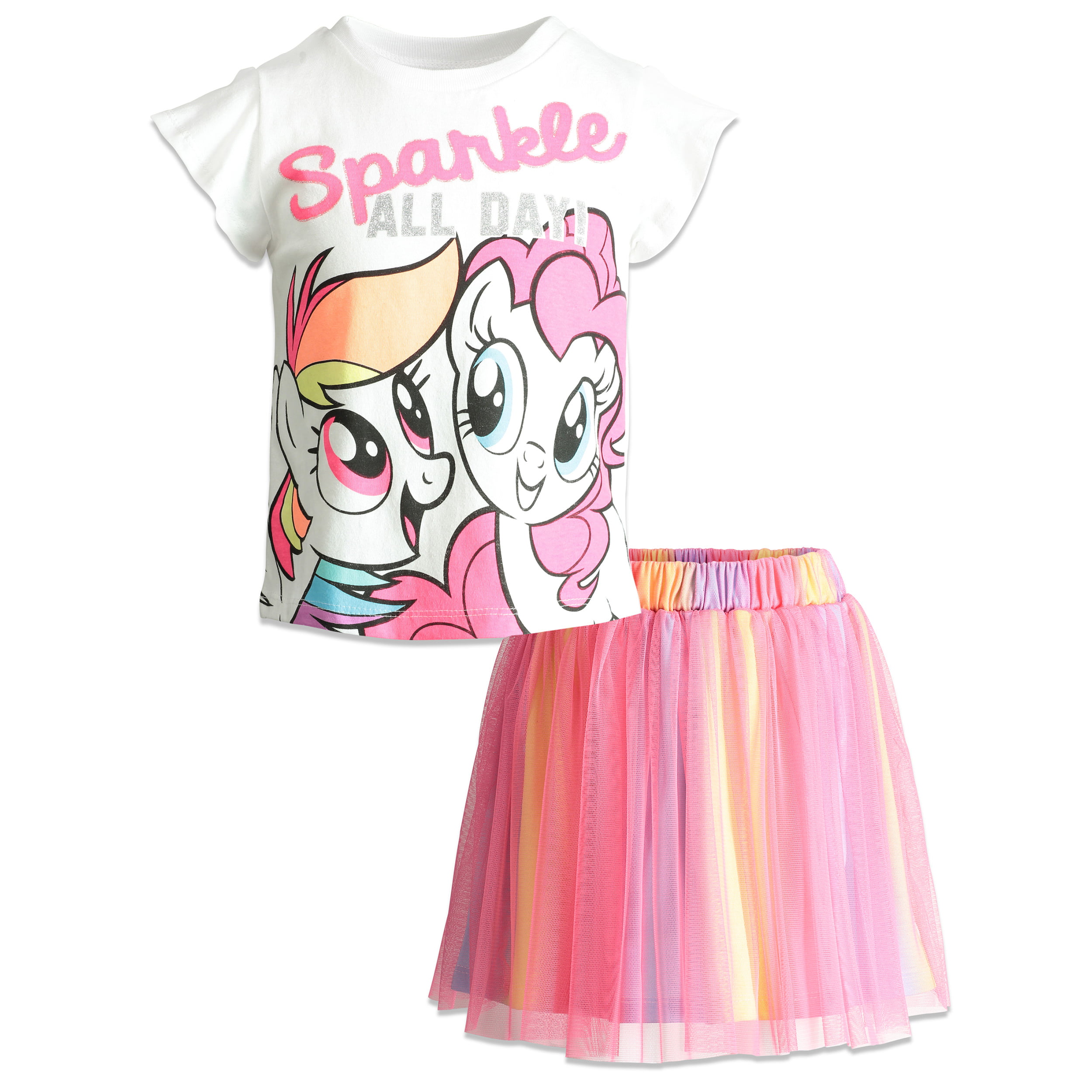 Girls Vampirina Princess Party Dress Tutu Skirt+T-Shirt Summer casual 2pcs set 