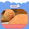 thumbnail image 3 of New Big Llama Alpaca Plush Long Body Pillow Fluffy Alpaca Stuffed Animal Birthday Gift, 3 of 4
