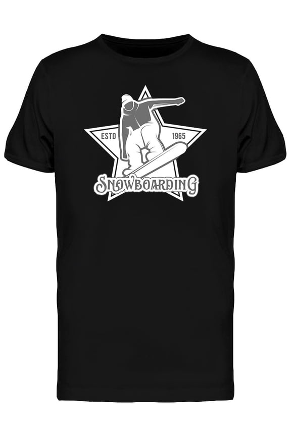 Snowboarding 1965 Sport T-Shirt Men -Image by Shutterstock, Male 3X-Large