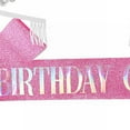 thumbnail image 3 of MOQIN Birthday Girl Tiara, Crown for Girls, Princess Crown with Birthday Sash, Birthday Crowns Tiara for Women, for Girls Birthday and Wedding School Graduate Party Accessories, 3 of 8