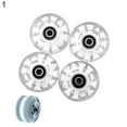 thumbnail image 2 of HEVIRGO 4 Pcs Roues Lumineuses pour Patinage à Roulettes Double Rangée Accessoire,1, 2 of 10