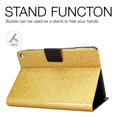 thumbnail image 3 of Dteck Case for Amazon Kindle Fire HD8 10th Generation / HD8 Plus (2020) 8-inch,Magnetic Bling Glitter PU Leather Card Holder Wallet Folio Kickstand Shockproof Cover, Gold, 3 of 6