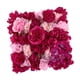 thumbnail image 1 of Panel Floral de seda perfecl 13,78 pulgadas x 13,78 pulgadas Rojo, 1 of 8